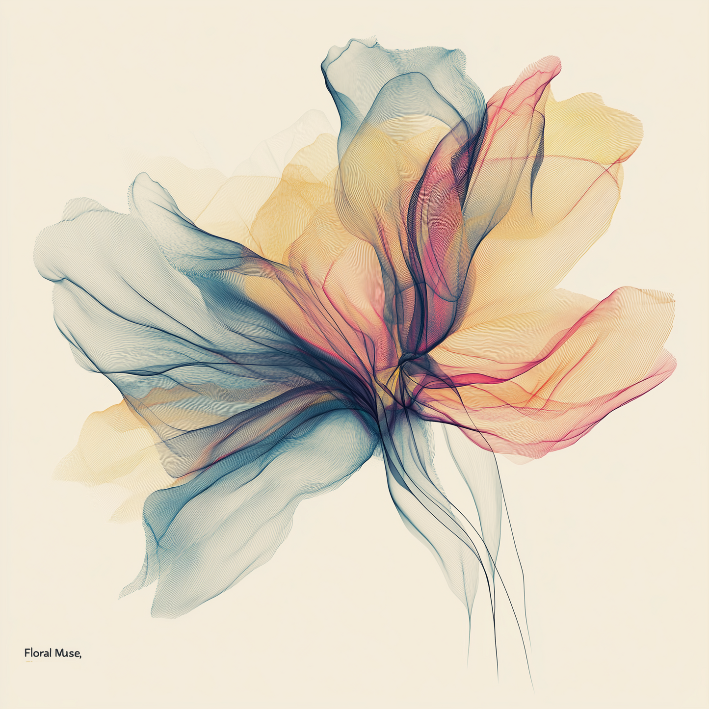 wall art abstract high quality giclee print