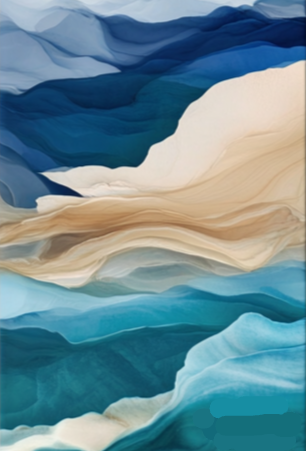 captivating_series_of_five_abstract_wall Estefania Daneri Antartique ocean Copyright