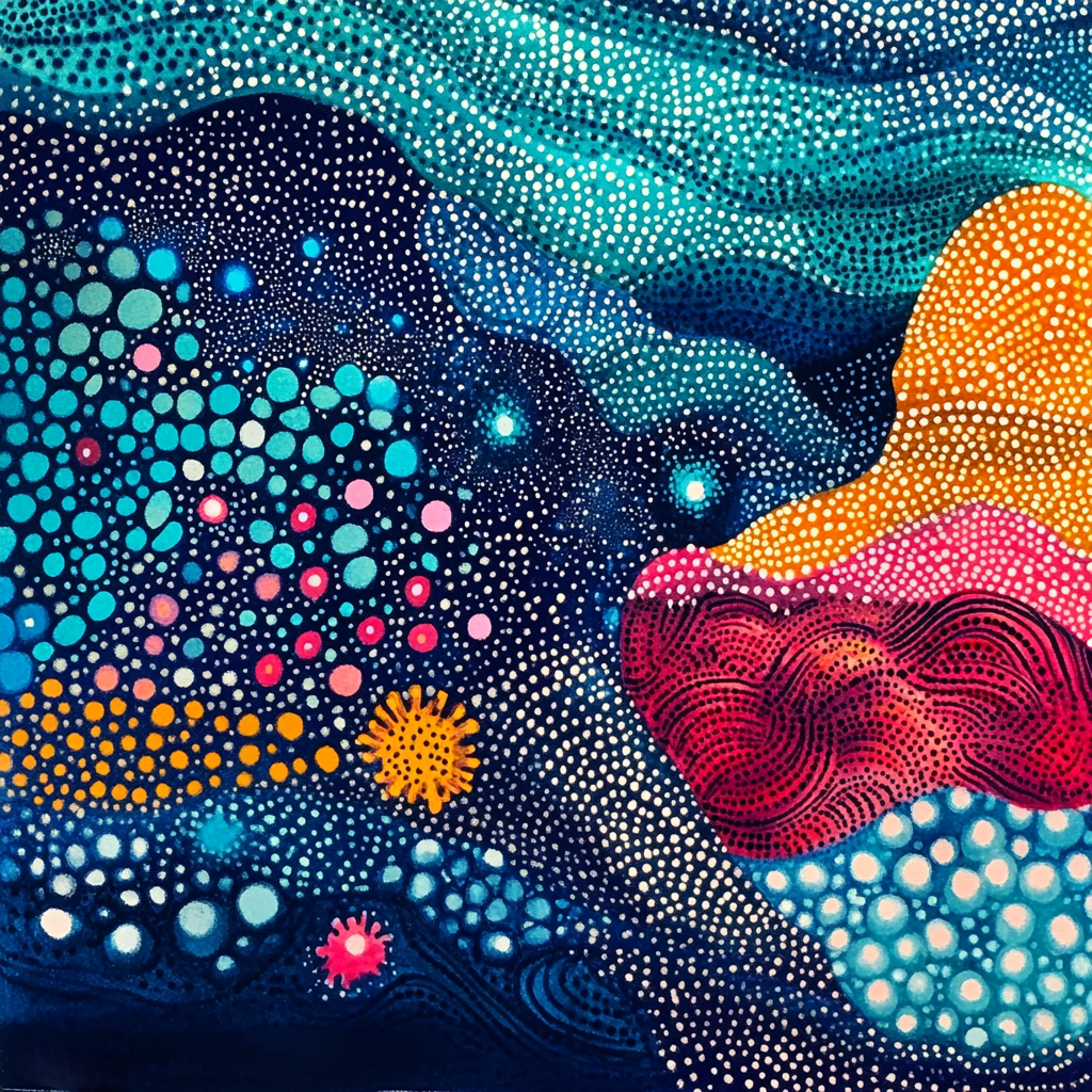 The Five Oceans: Mistique Framed Wall Art Prints, Decorative Abstract Wall Art for Home Decor Nature Landscape Room Decor Living Room Bedroom Bathroom