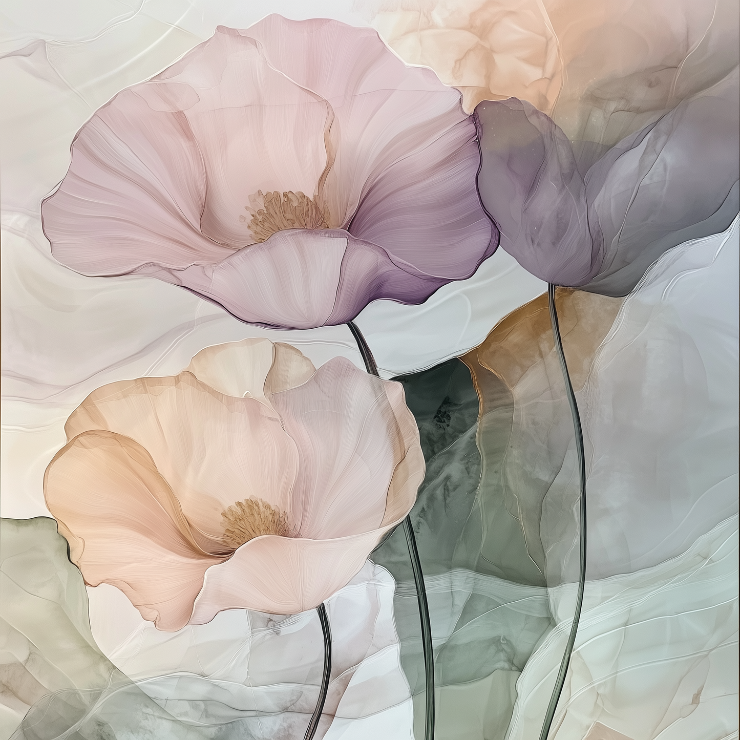 wall art abstract high quality giclee print