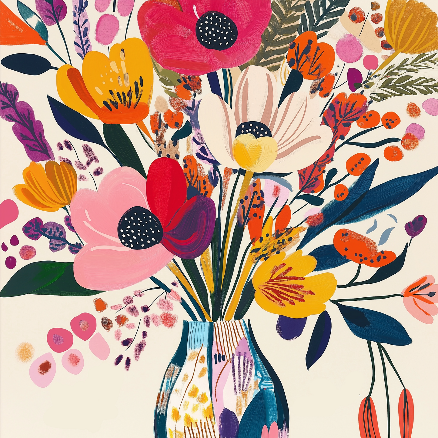 wall art abstract high quality giclee print