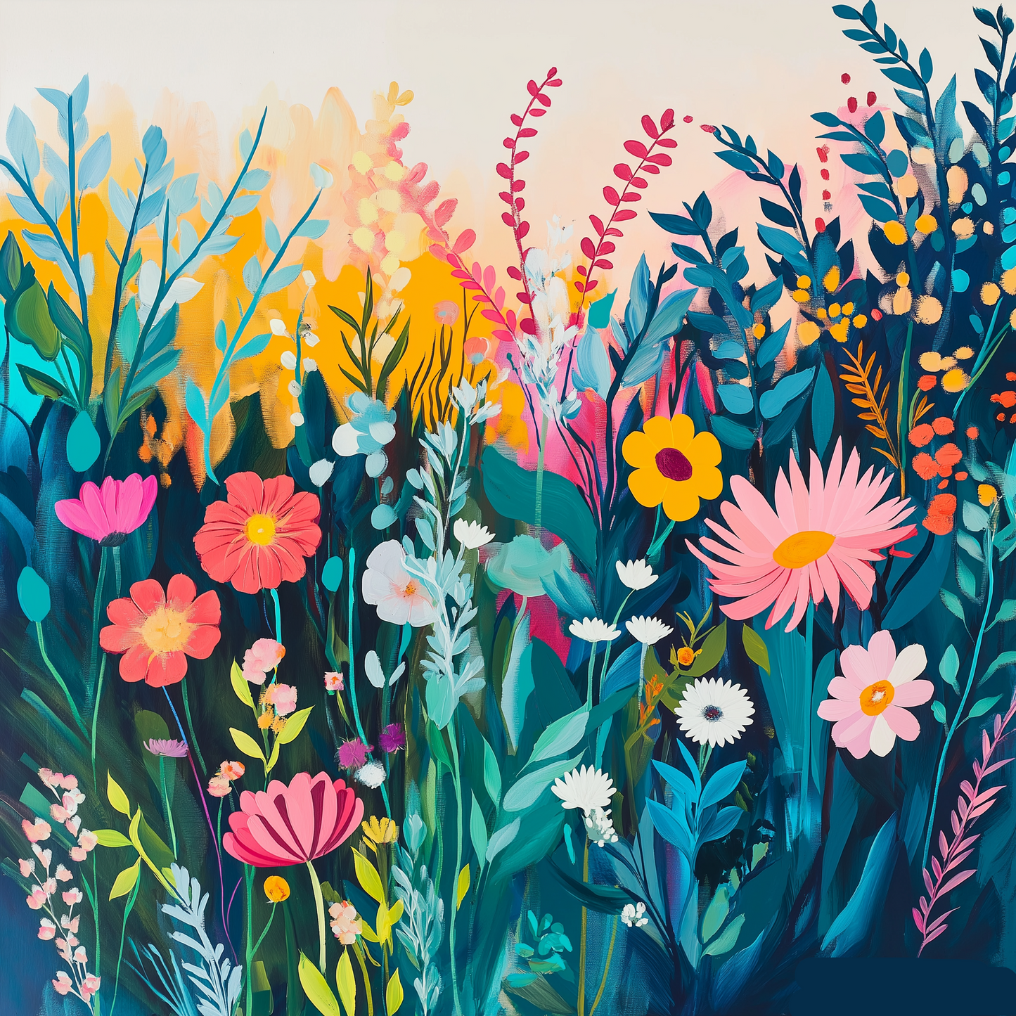 wall art abstract high quality giclee print