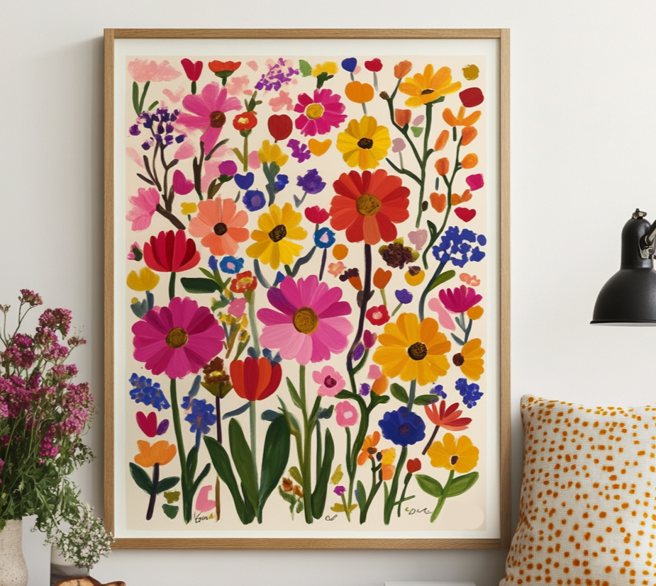 wall art abstract high quality giclee print