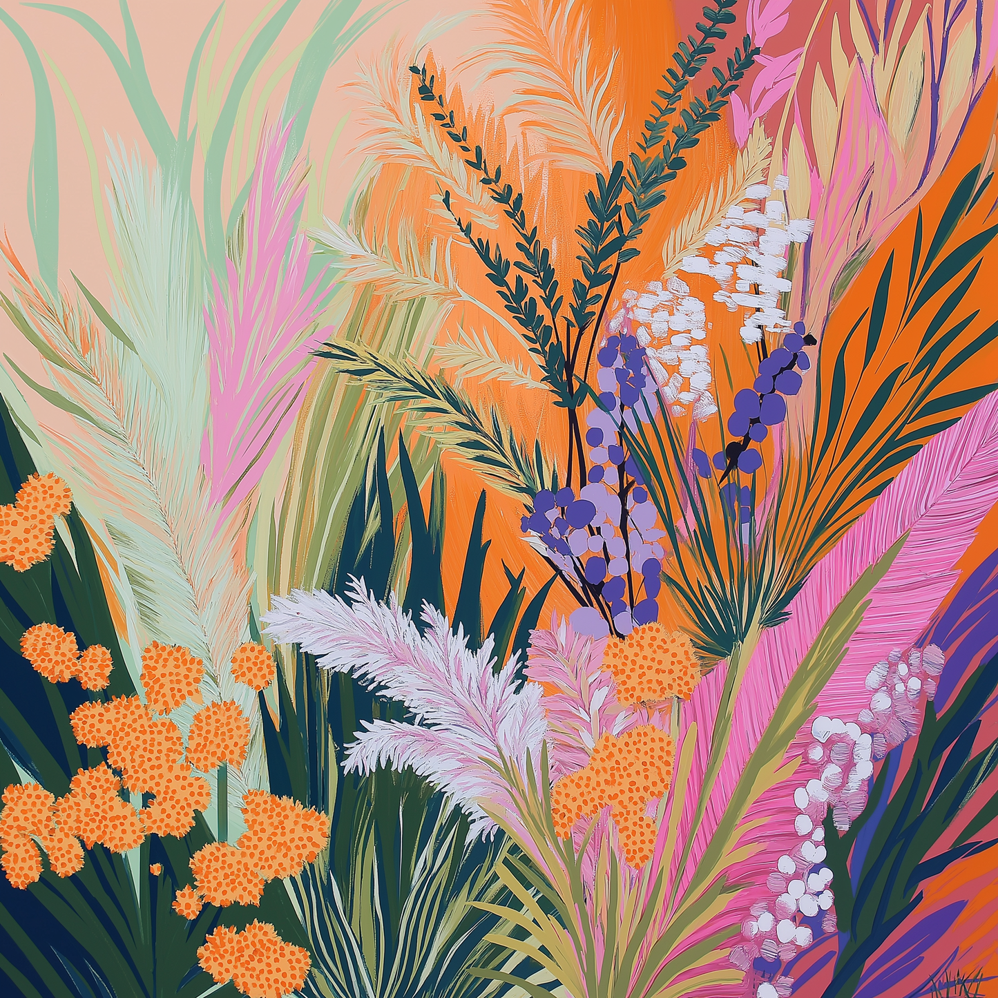 wall art abstract high quality giclee print