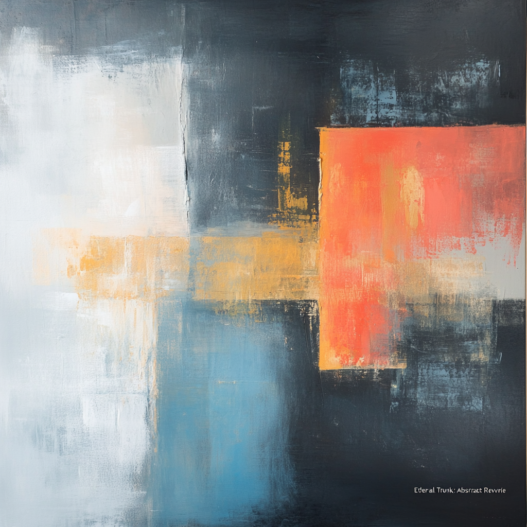 wall art abstract high quality giclee print