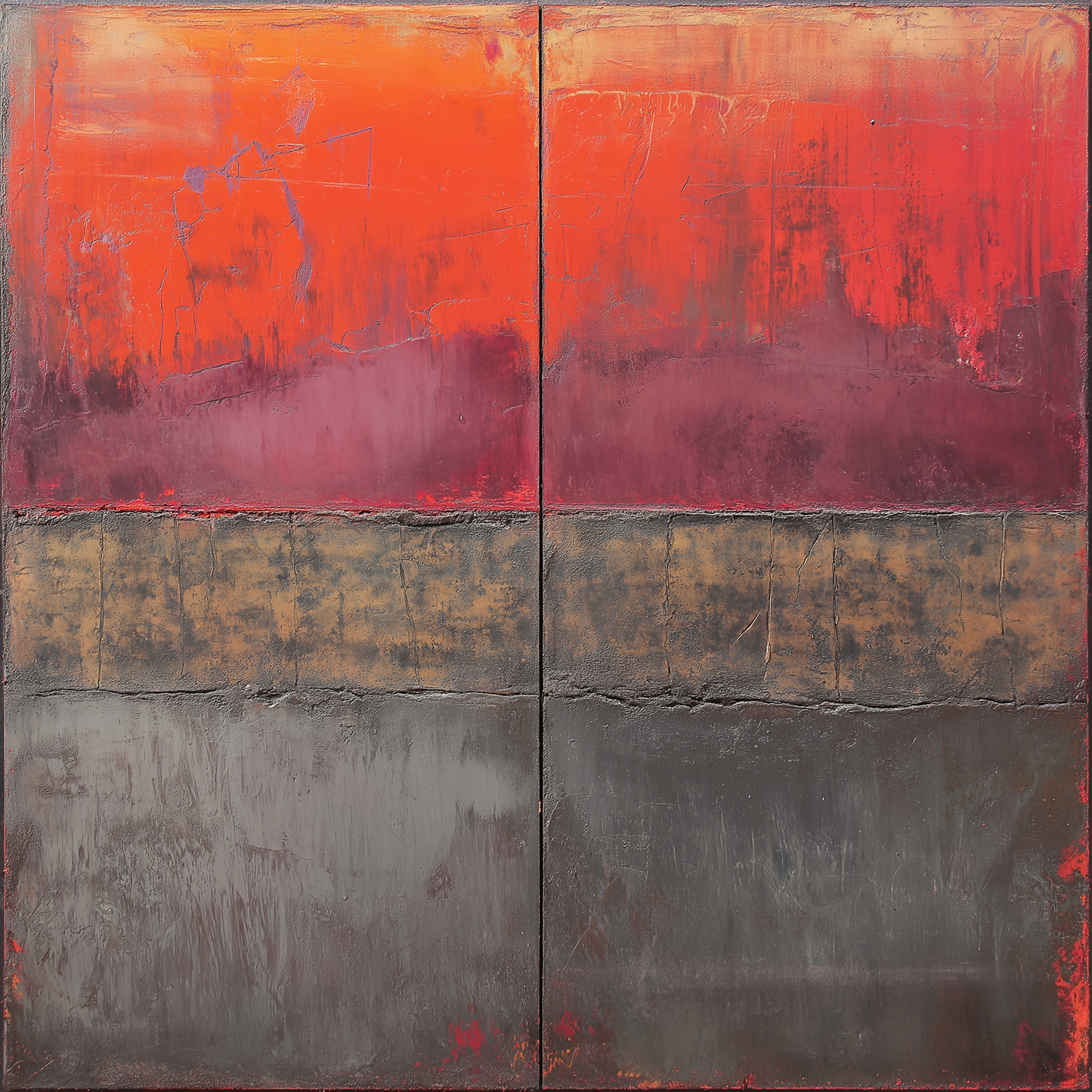 wall art abstract high quality giclee print