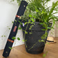 Plant Repotting Mat for Indoor Garden, Thickened Canvas Plant Transplanting Mat Waterproof, Portable and Foldable Gardening Mat for Potting Soil Mess Control, Brass Corner Snaps, 30” x 30” and 30" x 20 " Leather straps