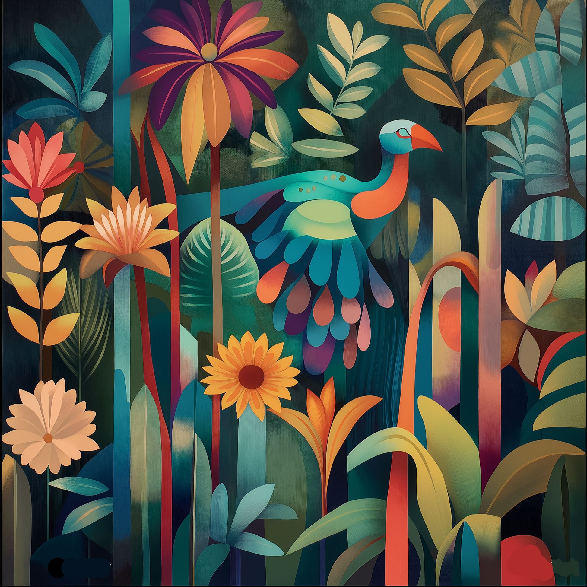 wall art abstract high quality giclee print