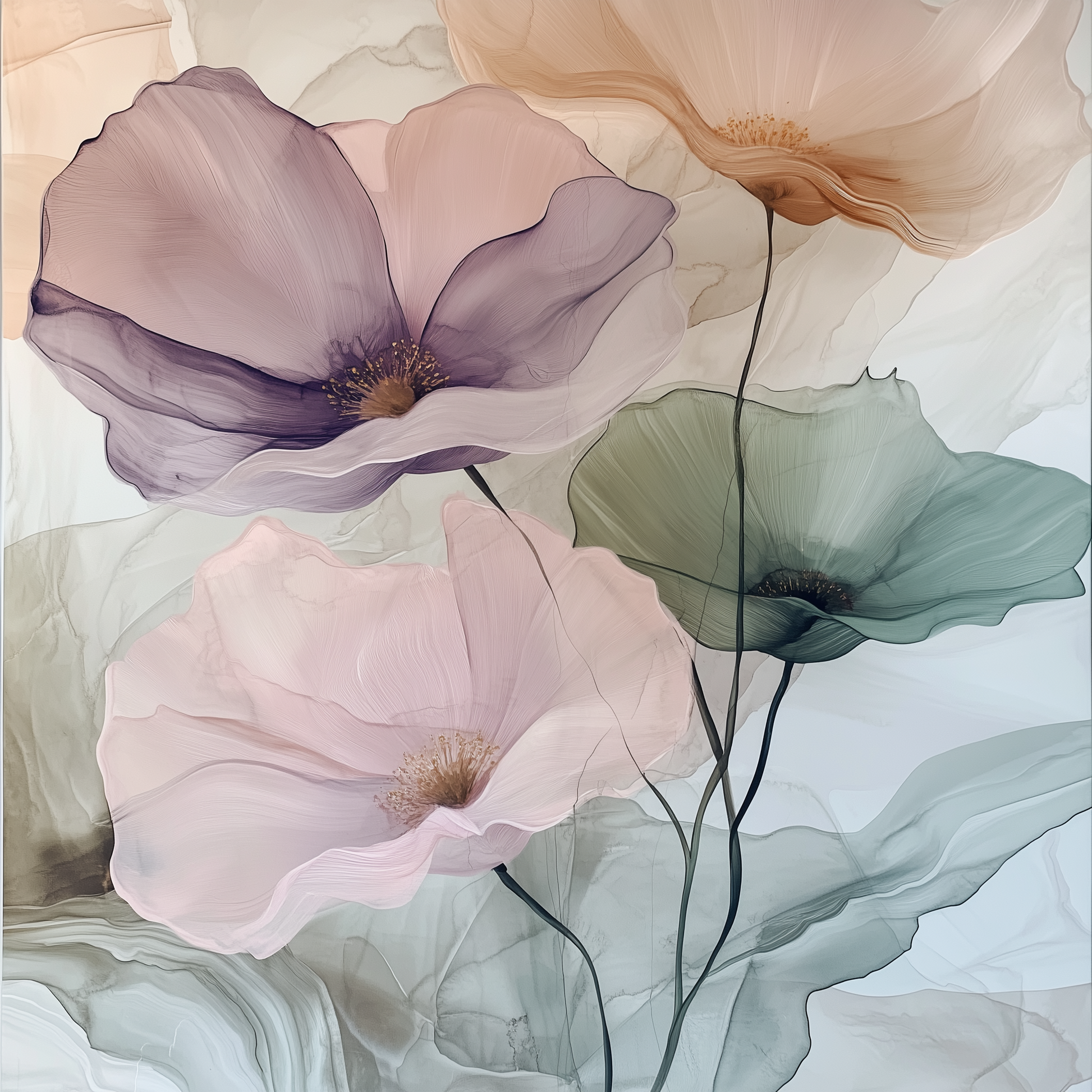 wall art abstract high quality giclee print