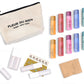 Fleur Du Bien Lip Gloss and Lip Balm DIY Kits for Adults 31 Pieces Vegan Lip Balm and Lip Gloss Making Kit Hydrating Lip Balm Starter Kit