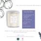 FleurDuBien Lux Lavender Growing Kit & Spa Gift Basket - Self-Care Set with Lavender Silk Eye Mask, Mist, Roll-On, Bath Salts, Soy Wax Candle with Perfumist-Crafted Scent, and Terracotta Pot