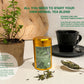 Premium Fleur Du Bien Dragonwell loose leaf green tea included in the kit