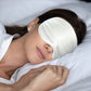 Fleur Du Bien Lux Lavender silk eye mask – soft mulberry silk, perfect for restful sleep, mindfulness, and relaxation, included in luxury lavender gift basket
